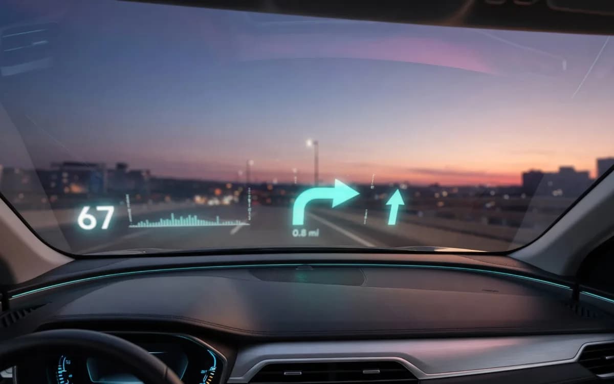 Лобовые стёкла с HUD: почему после замены изображение может чуть отличаться от заводского