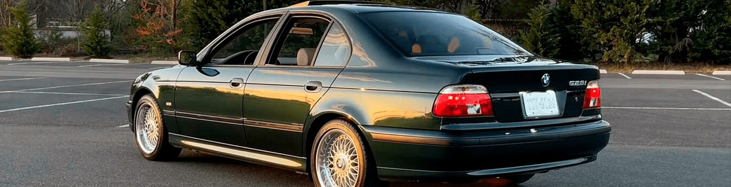 Замена лобового стекла BMW 5 E39
